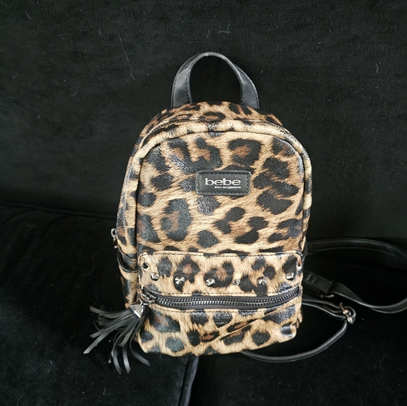 bebe leopard mini backpack Monogrammed Diaper Discover both style and functionality with our new Personalized Leopard Diaper Backpack bebe | Bags | Bebe